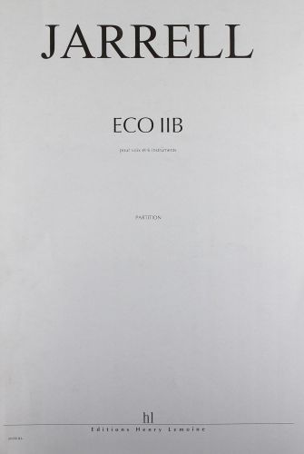 couverture Eco IIb Editions Henry Lemoine