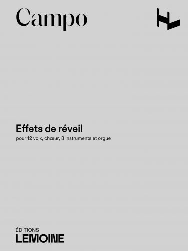 couverture Effets de rveil Editions Henry Lemoine