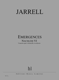 couverture Emergences - Nachlese VI Editions Henry Lemoine