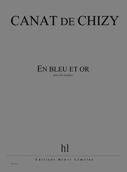 couverture En bleu et or Editions Henry Lemoine