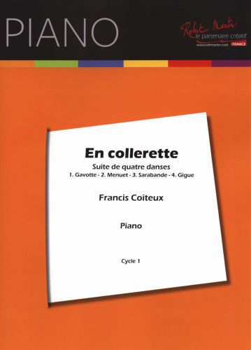 couverture EN COLLERETTE Editions Robert Martin