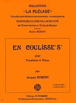 couverture En coulisse's Combre