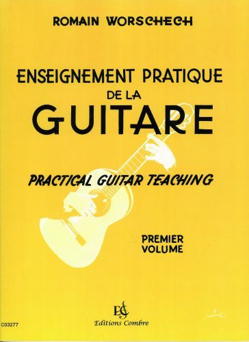 couverture Enseignement pratique de la guitare Vol.1 Combre