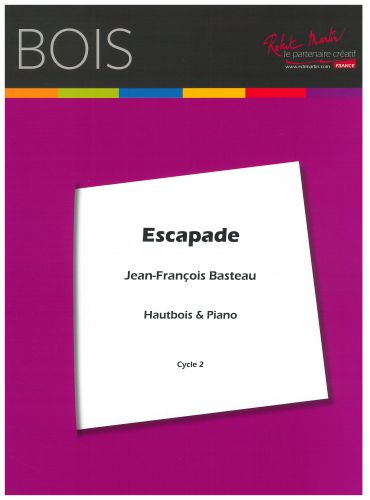 couverture ESCAPADE Editions Robert Martin