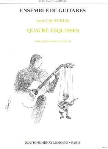 couverture Esquisses (4) Vol.1 Editions Henry Lemoine