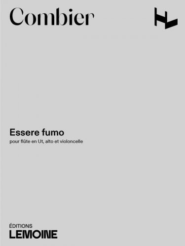 couverture Essere fumo Editions Henry Lemoine