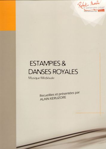 couverture Estampies et Danses Royales Editions Robert Martin