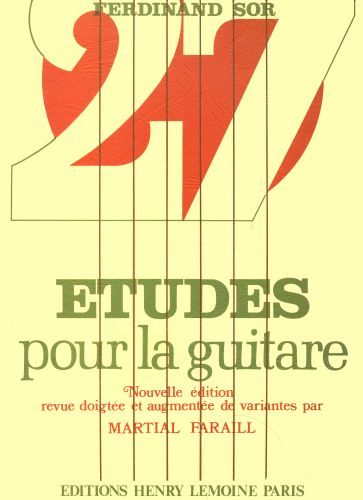 couverture Etudes (27) Editions Henry Lemoine