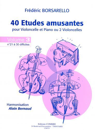 couverture Etudes amusantes (40) Vol.3 (21  30) Combre