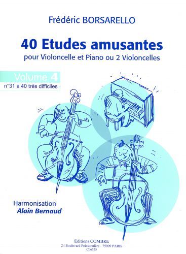 couverture Etudes amusantes (40) Vol.4 (31  40) Combre