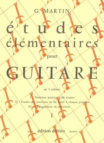 couverture Etudes lmentaires Vol.1 Delrieu