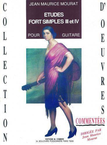 couverture Etudes fort simples 3 et 4 Combre