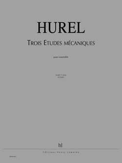 couverture Etudes mcaniques (3) Editions Henry Lemoine