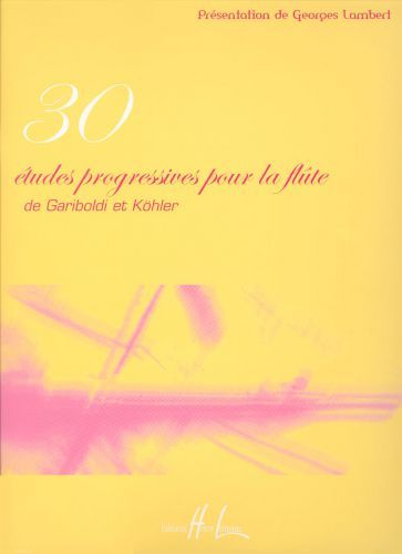 couverture Etudes progressives (30) Editions Henry Lemoine