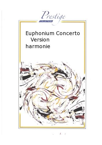couverture Euphonium Concerto Editions Robert Martin