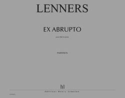 couverture Ex Abrupto Editions Henry Lemoine