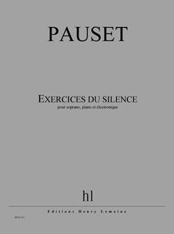 couverture Exercices du silence Editions Henry Lemoine