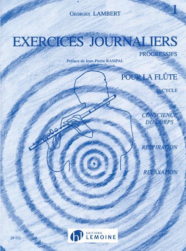 couverture Exercices journaliers Vol.1 Editions Henry Lemoine