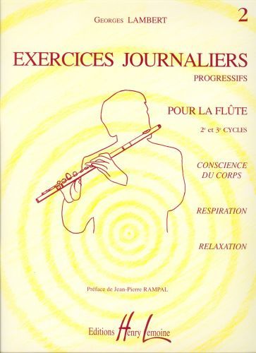 couverture Exercices journaliers Vol.2 Editions Henry Lemoine