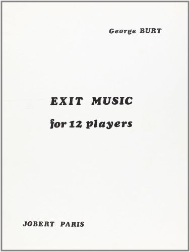 couverture Exit Music Jobert