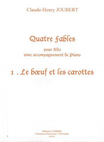 couverture Fables (4) n1 Le Boeuf et les carottes Combre