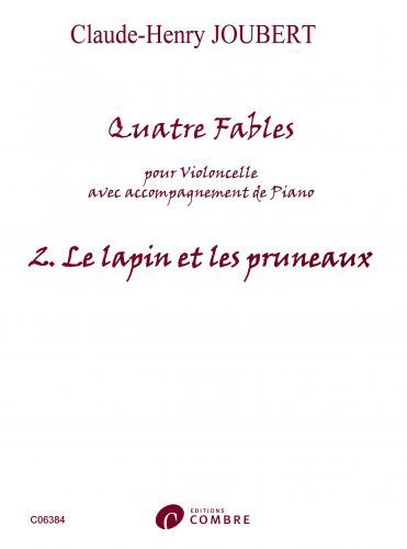 couverture Fables (4) n2 Le Lapin et les pruneaux Combre