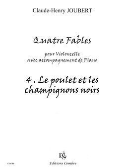 couverture Fables (4) n4 Le Poulet et les champignons noirs Combre