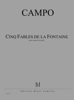 couverture Fables de la Fontaine (5) Editions Henry Lemoine