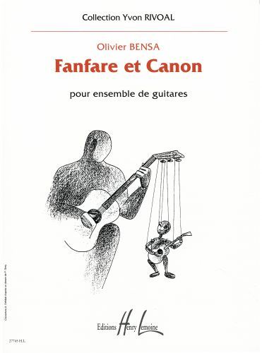 couverture Fanfare et Canon Editions Henry Lemoine