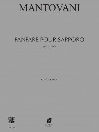 couverture Fanfare pour Sapporo Editions Henry Lemoine