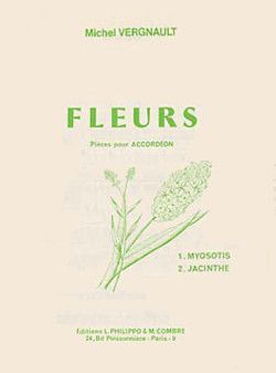 couverture Fleurs (Myosotis - Jacynthe) Combre