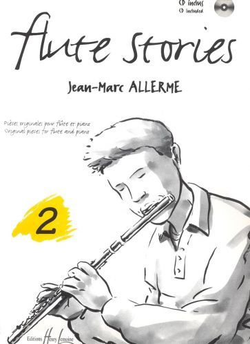 couverture Flute stories Vol.2 Editions Henry Lemoine