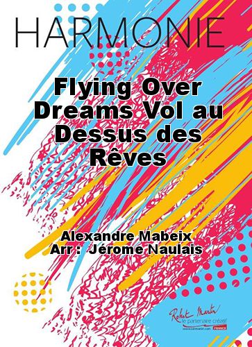 couverture Flying Over Dreams Vol au Dessus des Rves Martin Musique