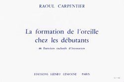 couverture Formation de l'oreille Editions Henry Lemoine