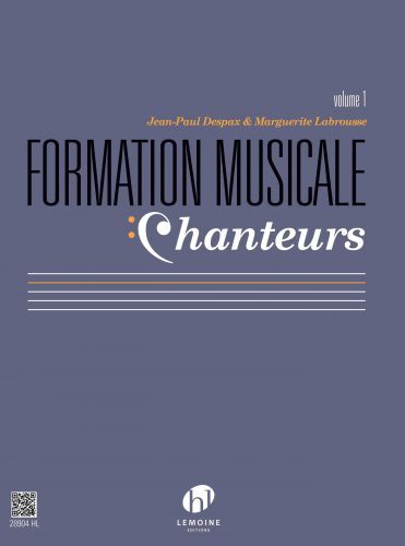 couverture Formation musicale chanteurs Vol.1 Editions Henry Lemoine