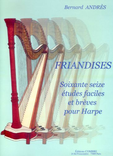 couverture Friandises - 76 Etudes faciles et brves Combre