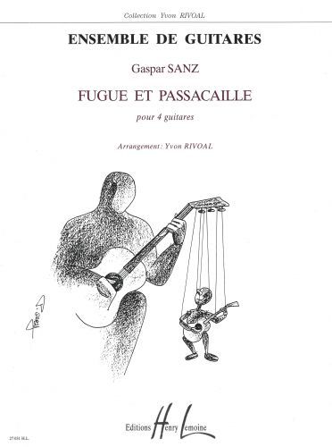 couverture Fugue et Passacaille Editions Henry Lemoine