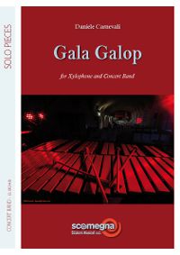couverture GALA GALOP     xylo solo Scomegna