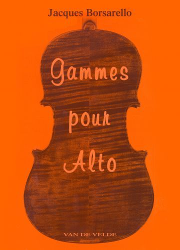 couverture Gammes pour alto Van de Velde