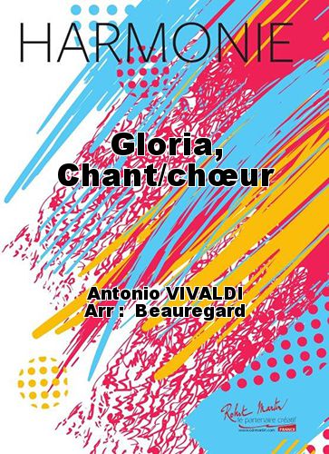 couverture Gloria, Chant/chur Martin Musique