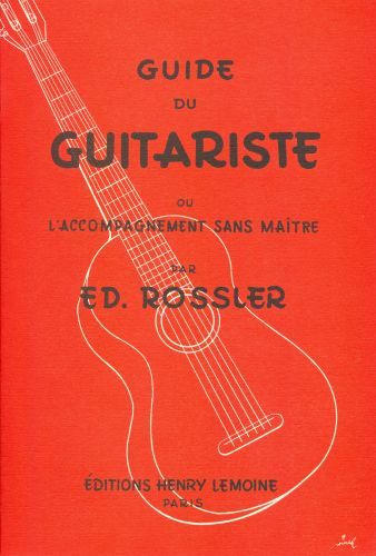 couverture Guide du guitariste Editions Henry Lemoine