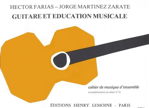 couverture Guitare et ducation musicale Vol.musique d'ensemble Editions Henry Lemoine