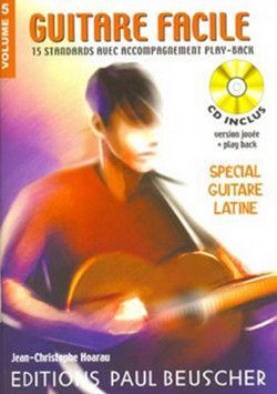 couverture Guitare facile Vol.5 spcial latin Paul Beuscher