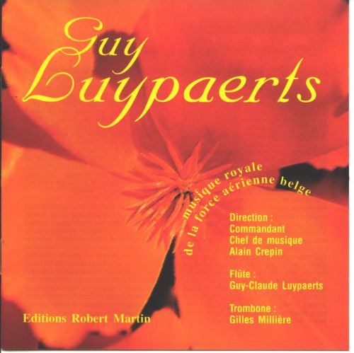 couverture Guy Luypaerts - Cd Martin Musique