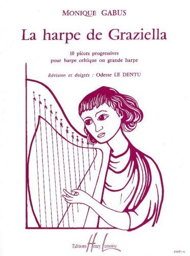 couverture Harpe de Graziella Editions Henry Lemoine