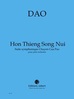 couverture Hon Thieng Song Nui - Suite symphonique Chuyen Cua Pao Jobert