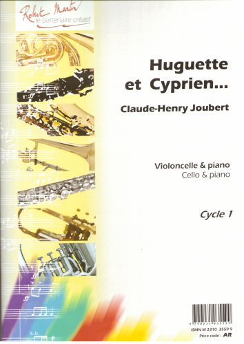 couverture Huguette et Cyprien Editions Robert Martin