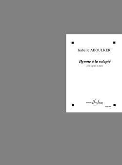 couverture Hymne  la volupt Editions Henry Lemoine