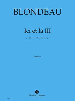 couverture Ici et L III Jobert