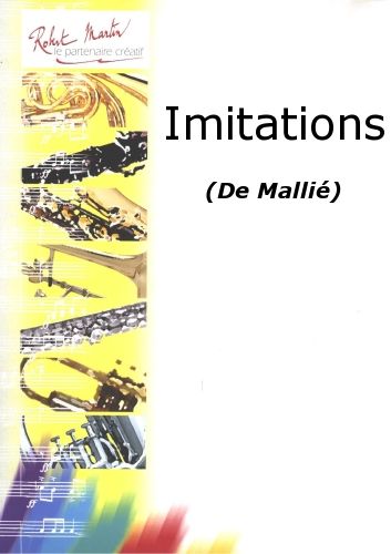 couverture Imitations Editions Robert Martin